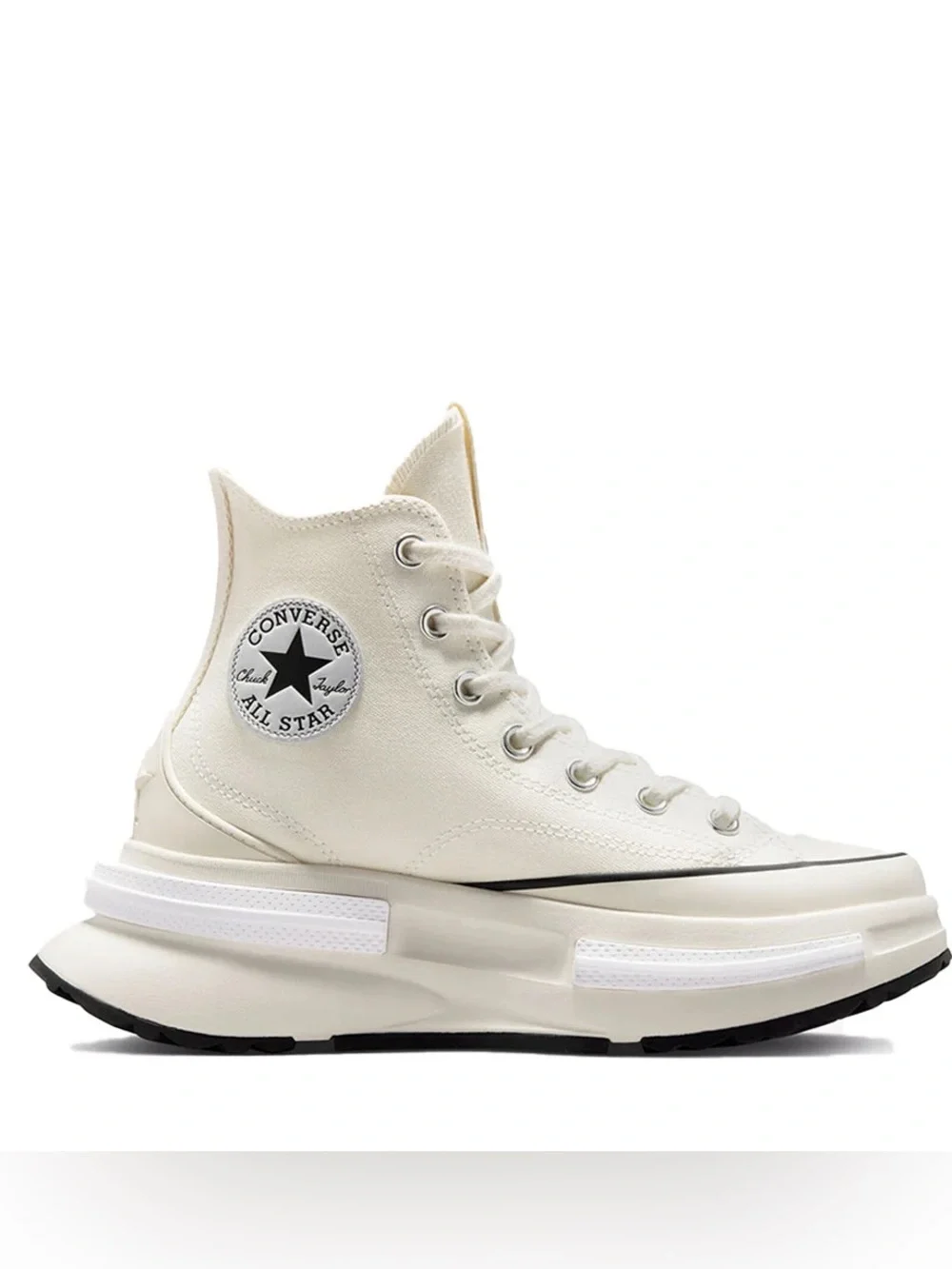 Converse Converse Run Star Legacy Cx Platform High Top in White/Cream